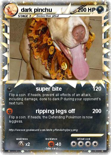 Pokemon dark pinchu