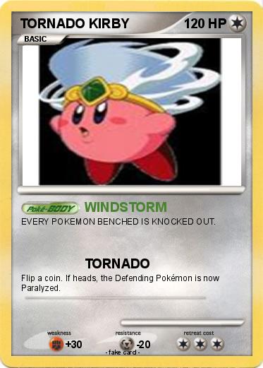 Pokemon TORNADO KIRBY