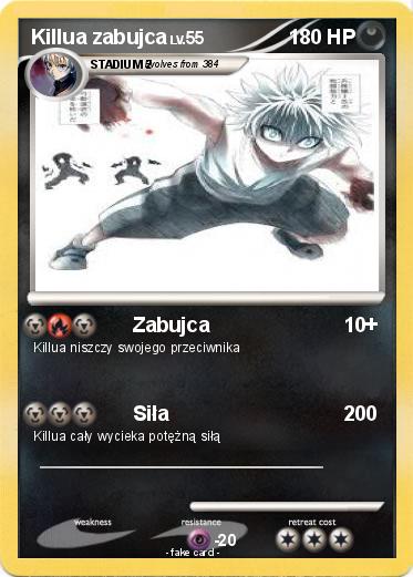 Pokemon Killua zabujca