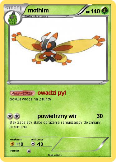 Pokemon mothim