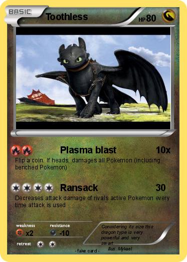 Pokemon Toothless