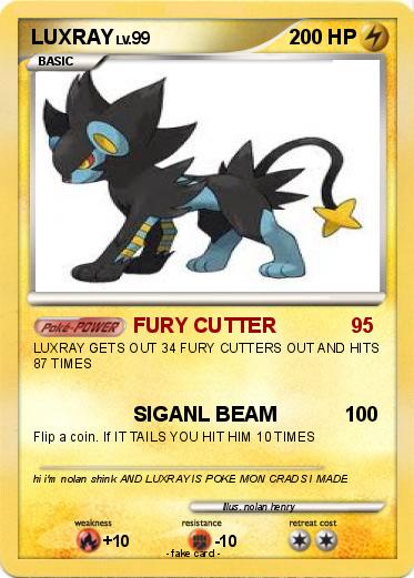 Pokemon LUXRAY