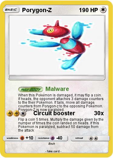 Pokemon Porygon-Z