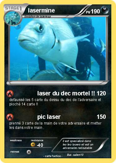 Pokemon lasermine
