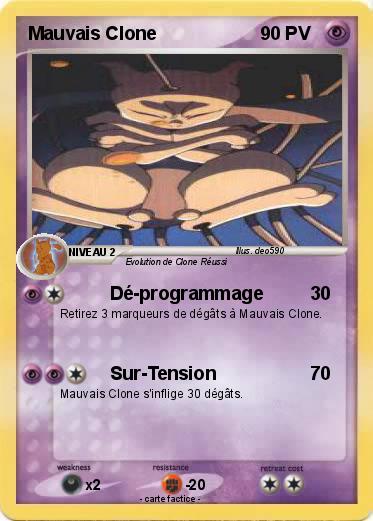 Pokemon Mauvais Clone