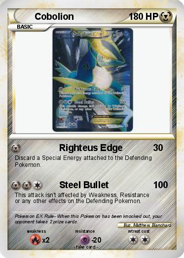 Pokemon Cobolion