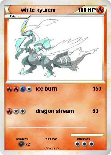 Pokemon white kyurem