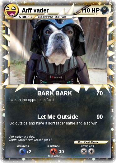 Pokemon Arff vader