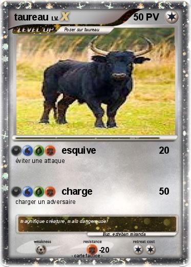 Pokemon taureau