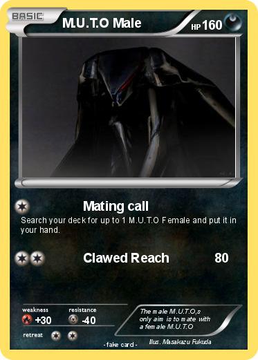 Pokemon M.U.T.O Male