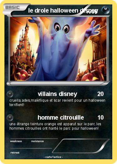 Pokemon le drole halloween disney