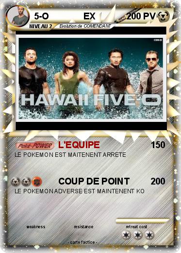 Pokemon 5-O              EX