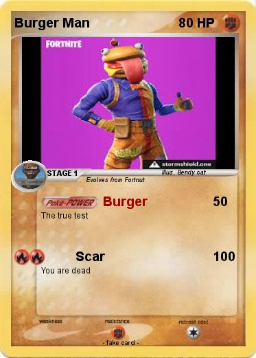 Pokemon Burger Man