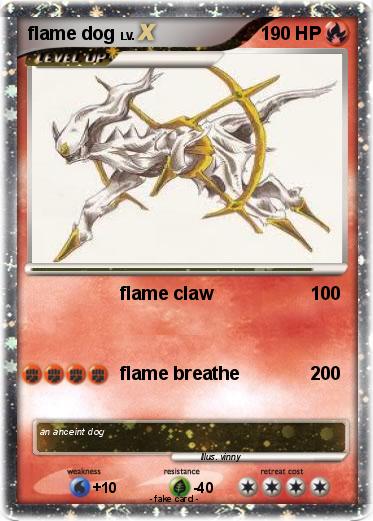 Pokemon flame dog