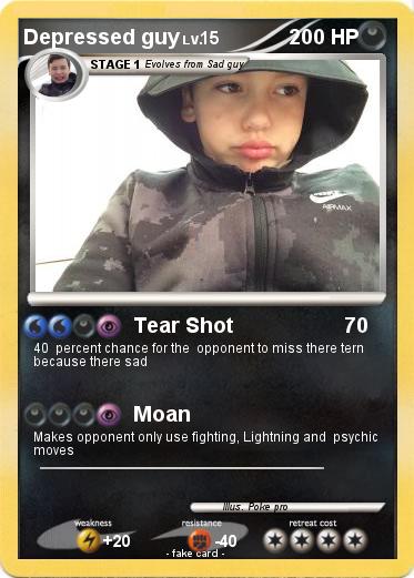 Pokemon Depressed guy