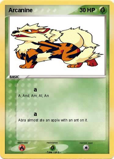 Pokemon Arcanine