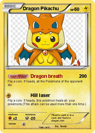 Pokemon Dragon Pikachu