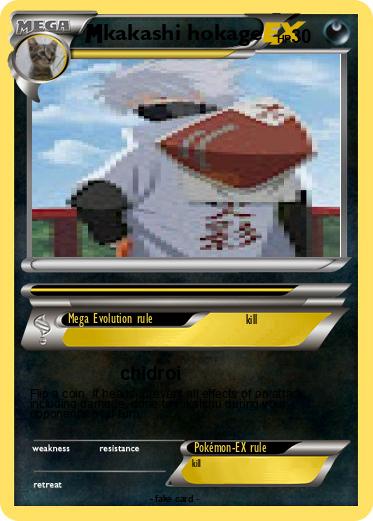 Pokemon kakashi hokage
