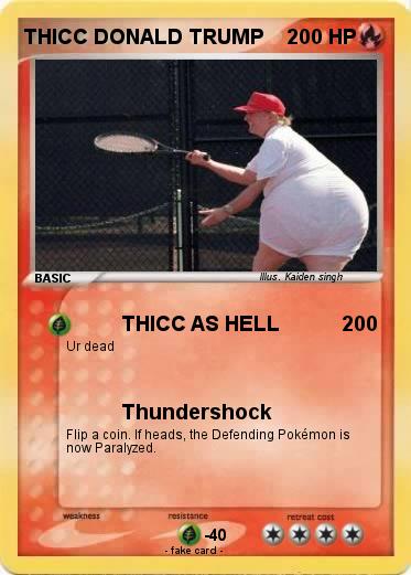 Pokemon THICC DONALD TRUMP