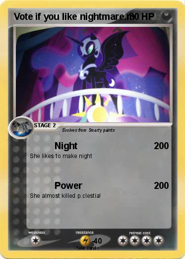 Pokemon Vote if you like nightmare.m
