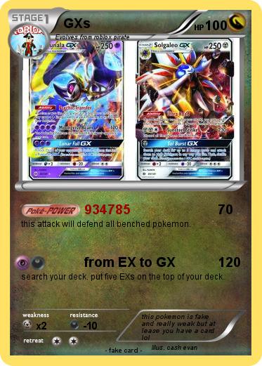 Pokemon GXs