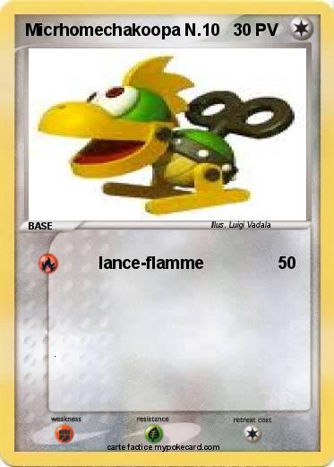 Pokemon Micrhomechakoopa N.10