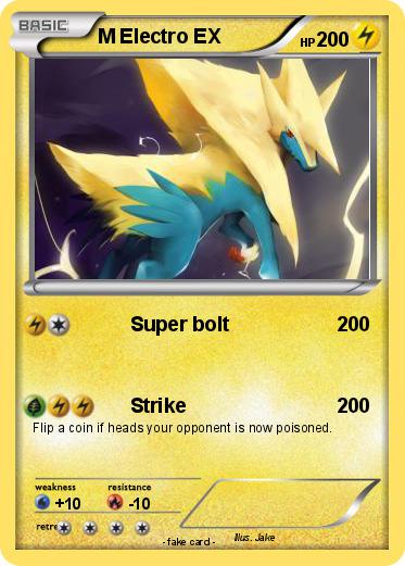 Pokemon M Electro EX