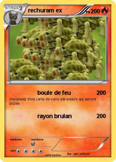 Pokemon rechuram ex