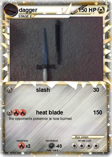 Pokemon dagger