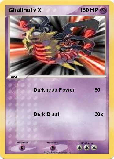 Pokemon Giratina lv X