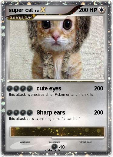 Pokemon super cat