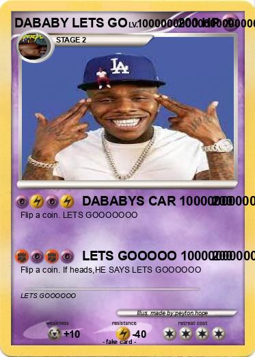 Pokemon DABABY LETS GO