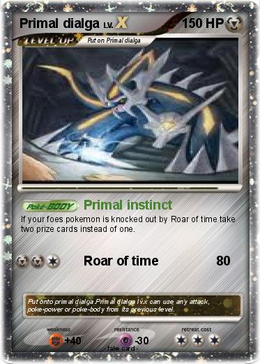Pokemon Primal dialga