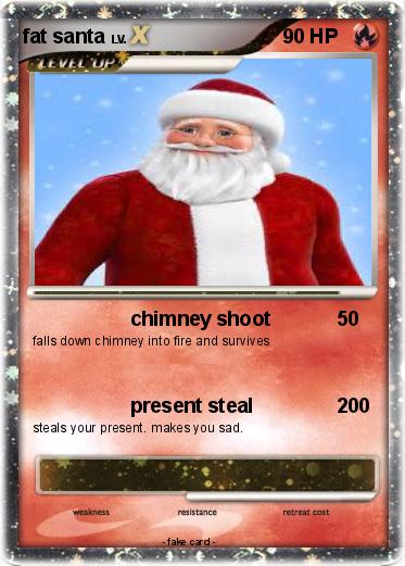 Pokemon fat santa