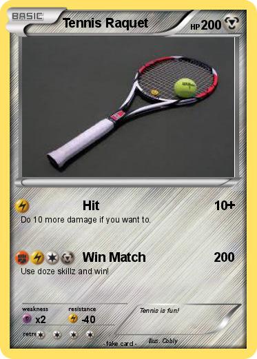 Pokemon Tennis Raquet