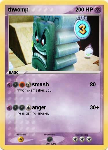 Pokemon thwomp