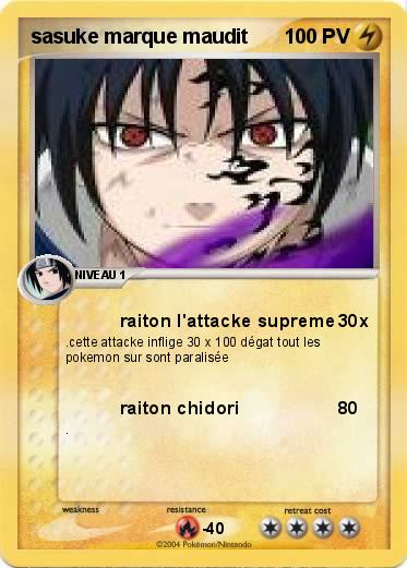 Pokemon sasuke marque maudit