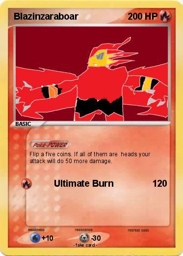 Pokemon Blazinzaraboar
