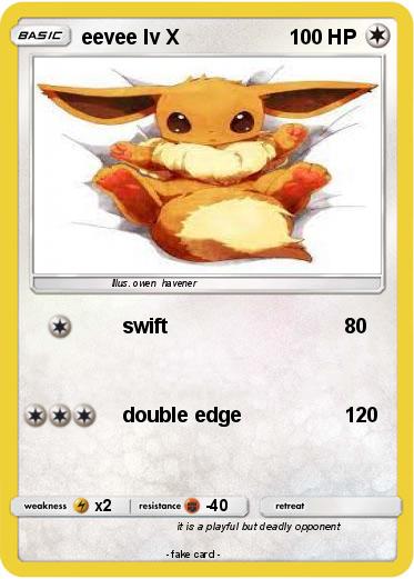 Pokemon eevee lv X