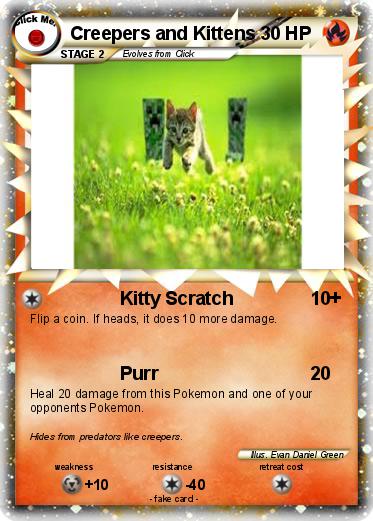 Pokemon Creepers and Kittens