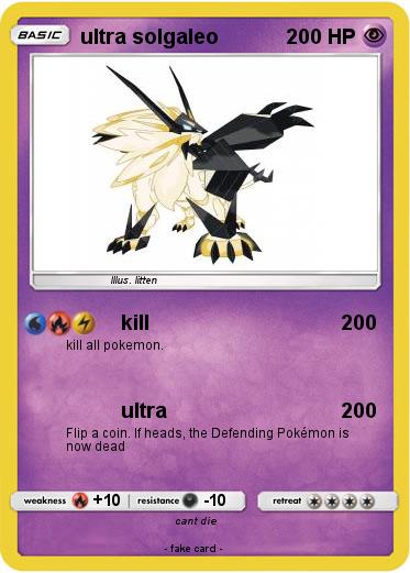 Pokemon ultra solgaleo