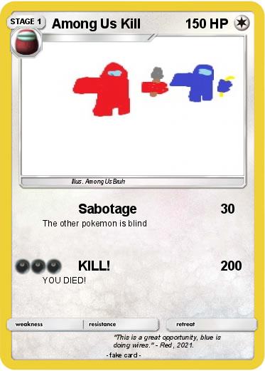 Pokemon Among Us Kill