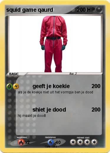 Pokemon squid game qaurd