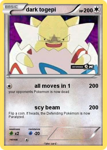 Pokemon dark togepi
