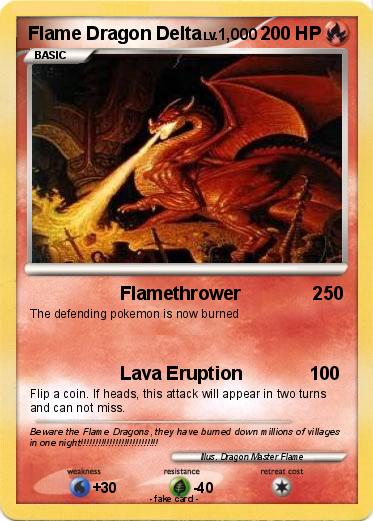 Pokemon Flame Dragon Delta