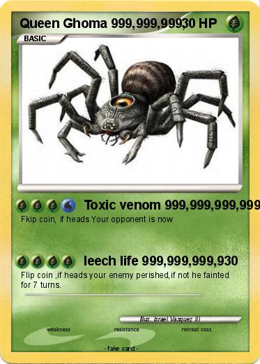 Pokemon Queen Ghoma 999,999,999,