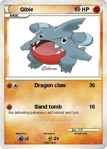 Pokemon Gible