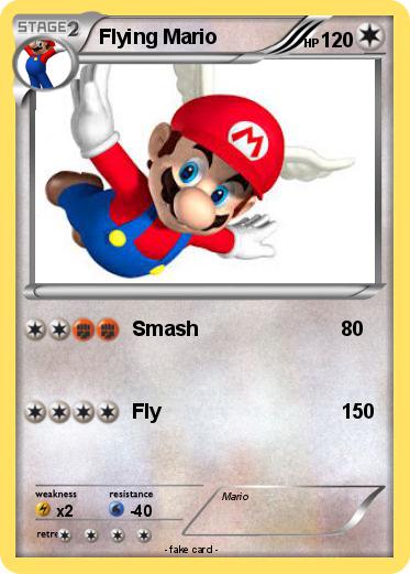 Pokemon Flying Mario