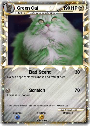Pokemon Green Cat