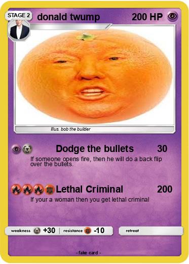 Pokemon donald twump